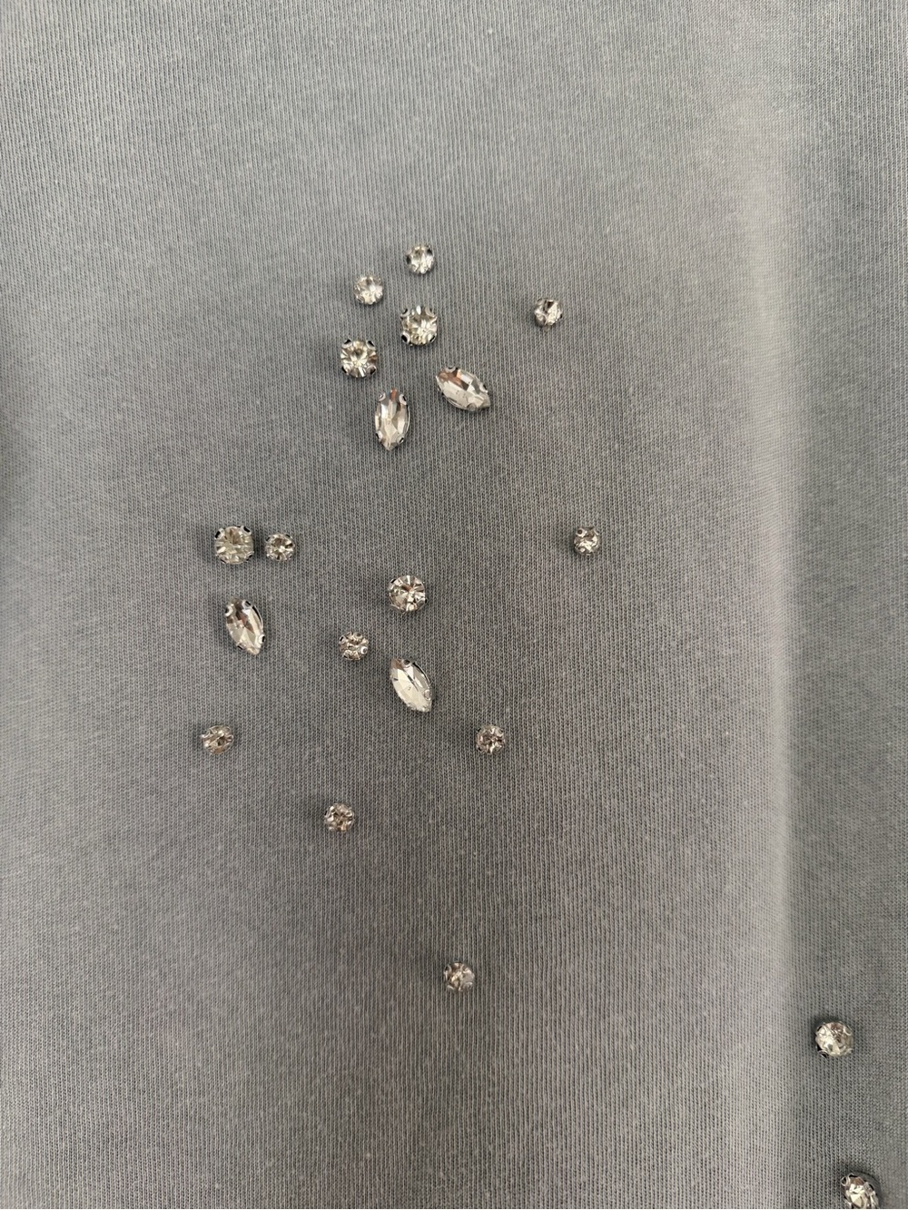 Zara Oversized Rhinestone Tee - Picture 3 of 5